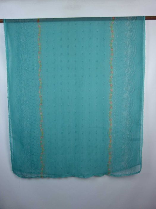 duży indyjski szyfonowy szal dupatta 230 x 100 cm