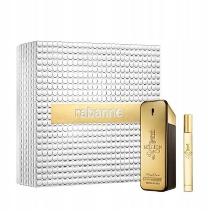 Paco Rabanne 1 million 100ml + 10ml EDT Woda Toaletowa Zestaw Dla Mężczyzn