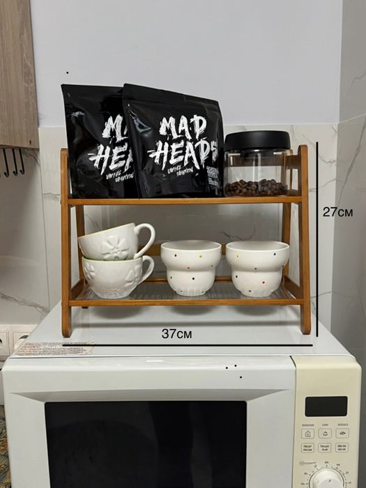 Кухонна полиця полиця на мікрохвильовку полиця для спецій кухонна