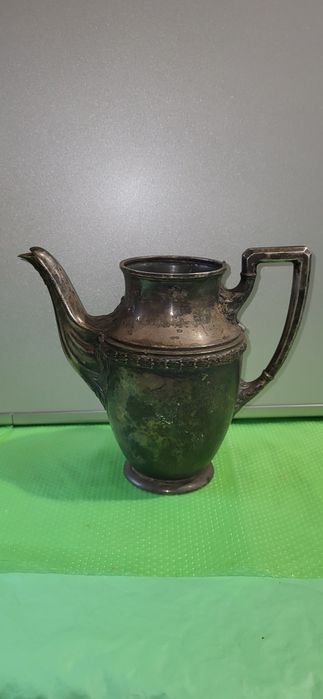 Dzbanek, secesyjna kawiarka WMF fason 525 plater art.Nouveau ok.1900r.