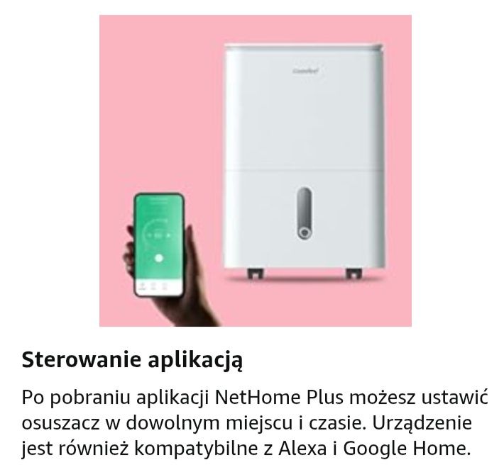 Inteligentny Osuszacz Comfee Easy Dry – Wydajność i Technologia w Okaz