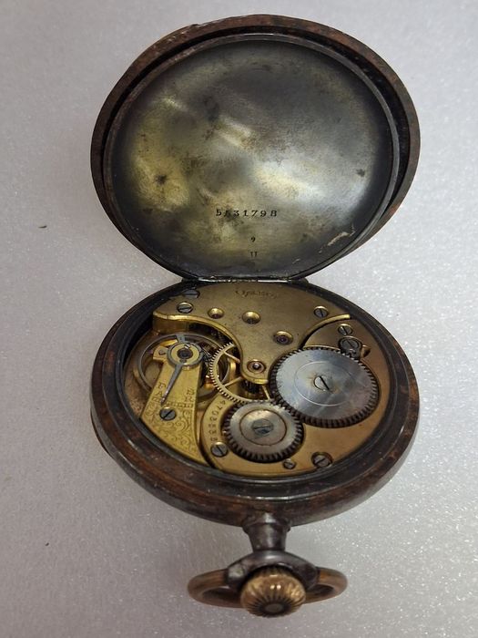 Часы карманные швейцарские механические OMEGA