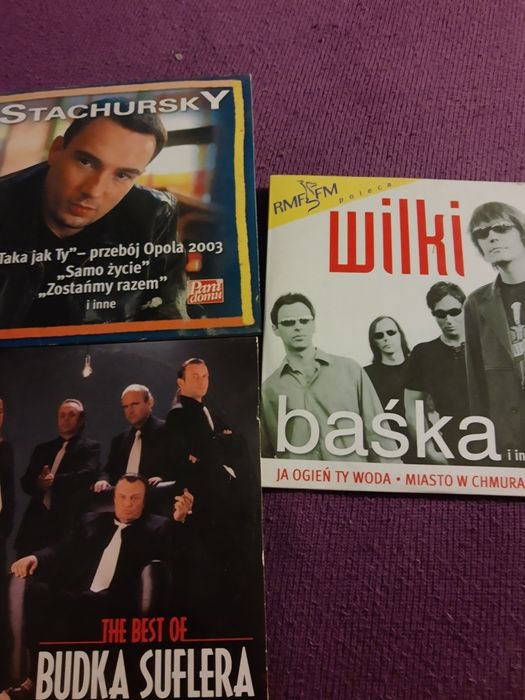 Płyty CD wilki Stachursky budka suflera