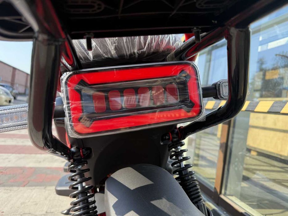 Електроскутер Crosser CR4 1200W 76.8V 30AH LifePO4 Червоний фосфат акб