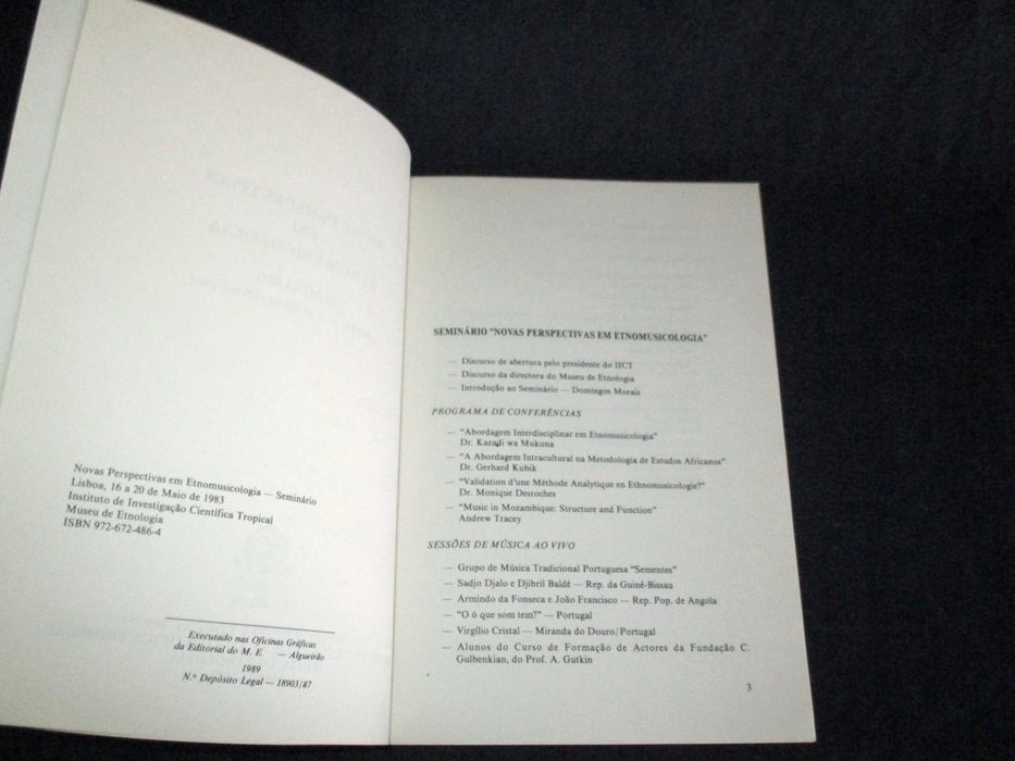 Livro Novas Perspectivas em Etnomusicologia
