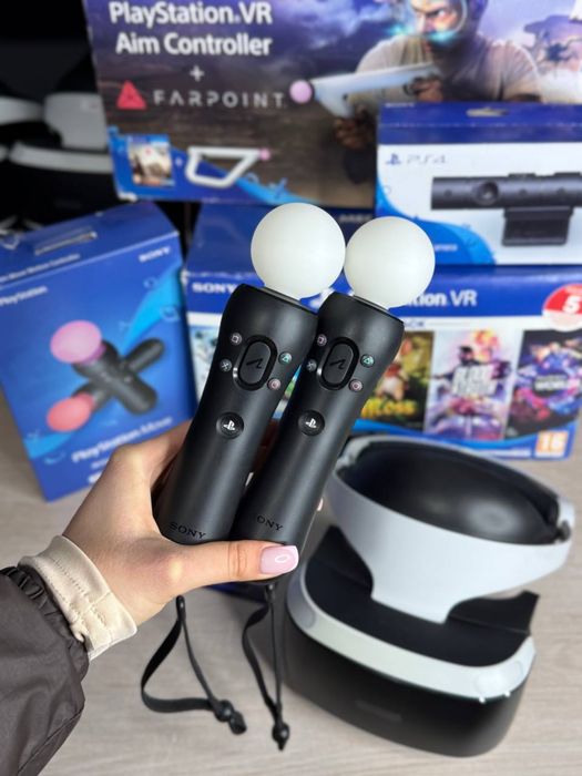 Ps VR v1 - v2 ігровий комплект віртуальної реальності для ps4 ps5