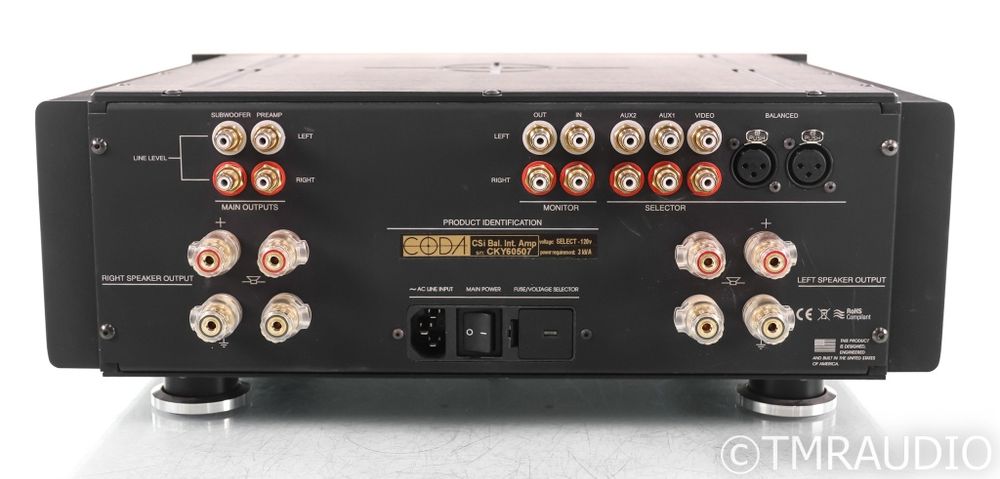 Топовый интегральный усилитель Coda CSiB