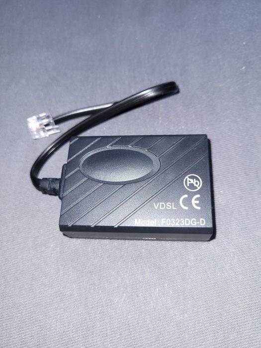 Splitter VDSL F0323DG-D + gratis Filtr telefon modem VDSL F0302DG-B