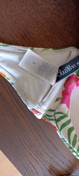 Kostium kąpielowy, góra, stanik hawajskie kwiaty