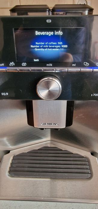 Ekspres do kawy Siemens eq9 s700