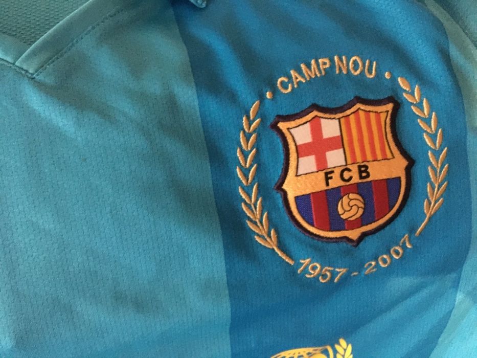 Camisola FC Barcelona 2007 edição comemorativa NOVA
