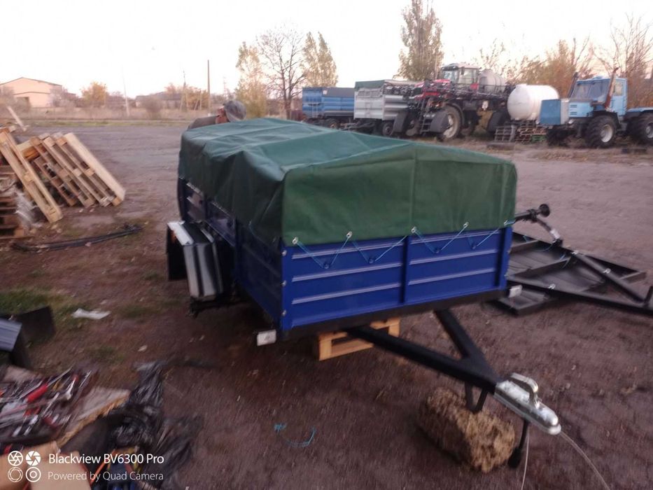 Причіп легковий двометровий 2000/1300/400 із заводу