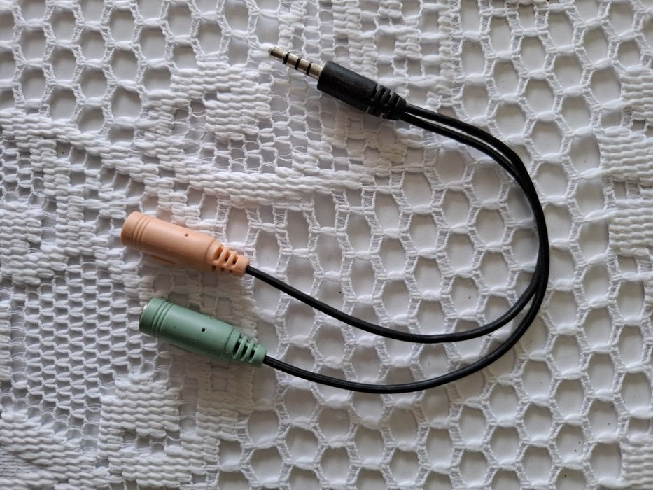 Adapter jack do słuchawek komputerowych