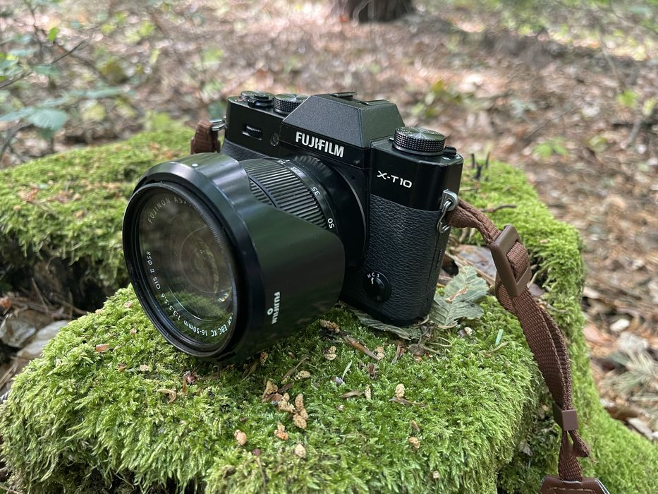 Бездзеркальний фотоапарат Fujifilm x-t10 + Fujinon 16-50