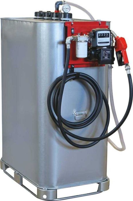 DEPÓSITO P/ GASÓLEO GALVANIZADO 1000L PAREDE DUPLA DRAKKAR LL29