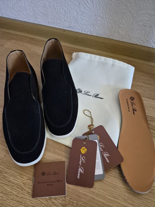 лоферы, ботинки loro piana 43, 27.5