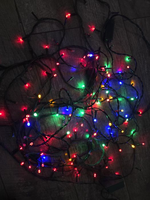 Lampki choinkowe 5,5 metra.