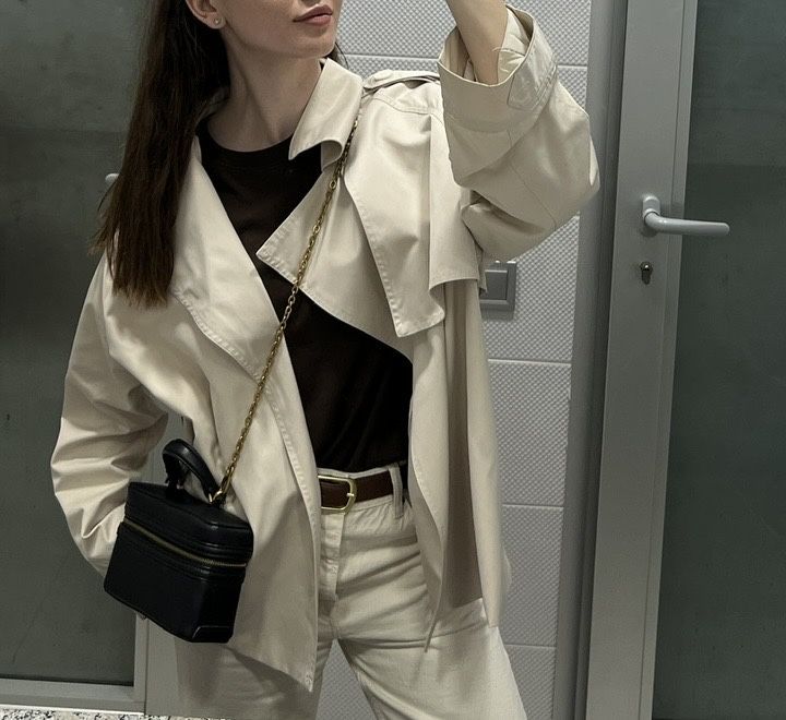 Тренч вкорочений