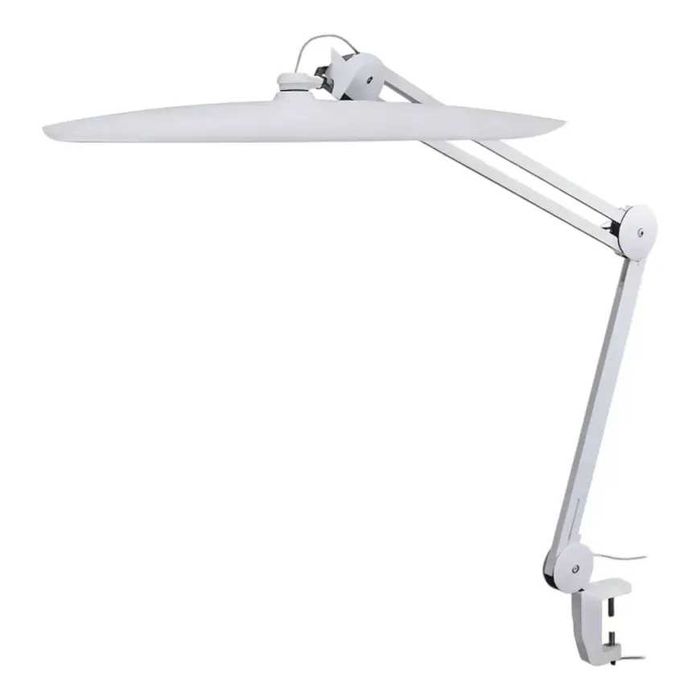 Настольная бестеневая лампа Global Fashion 24 Вт со струбциной белая