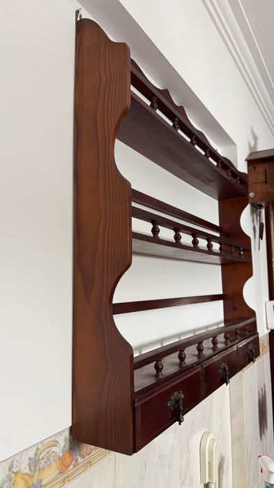 Estante decorativa de parede