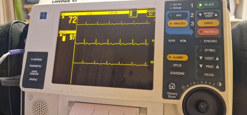 Defibrylator physio control Lifepak 12