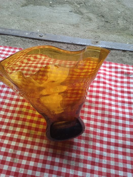 sprzedam stary pułmisek szklany