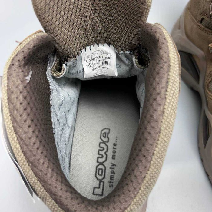Черевики lowa zephyr gtx mid tf (coyote) — оригінал! розмір 41.5