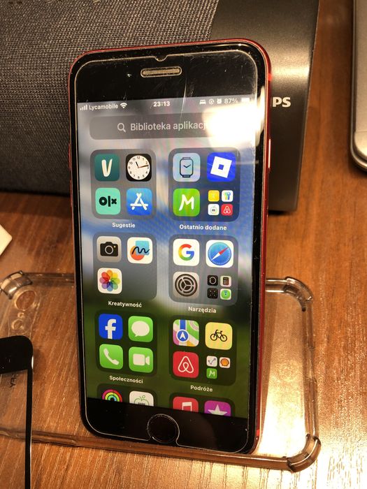 Iphone SE czerwony 64 GB red product