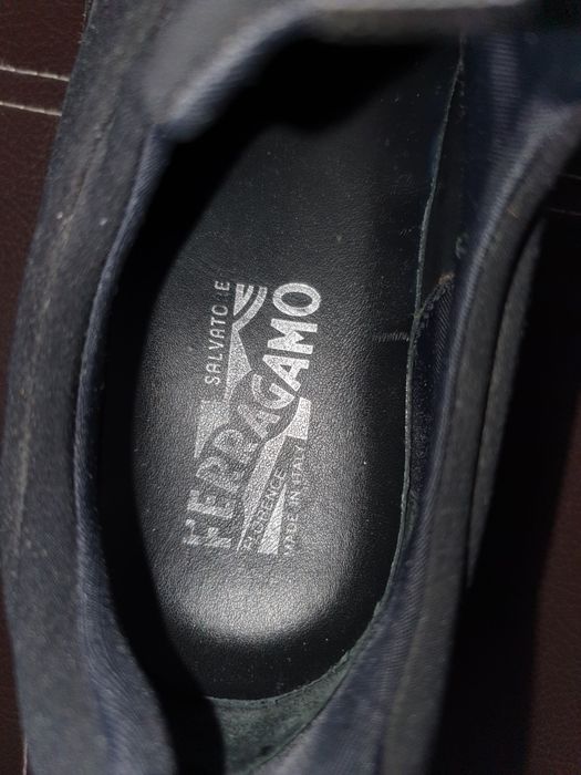 Salvatore Ferragamo czarne buty sneakersy damskie Rozmiar 36