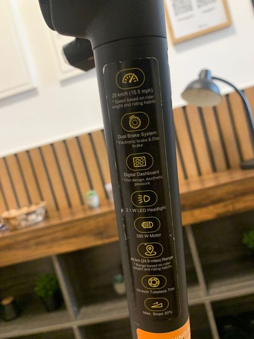 Trotinete elétrica Segway Ninebot Kickscooter F40I