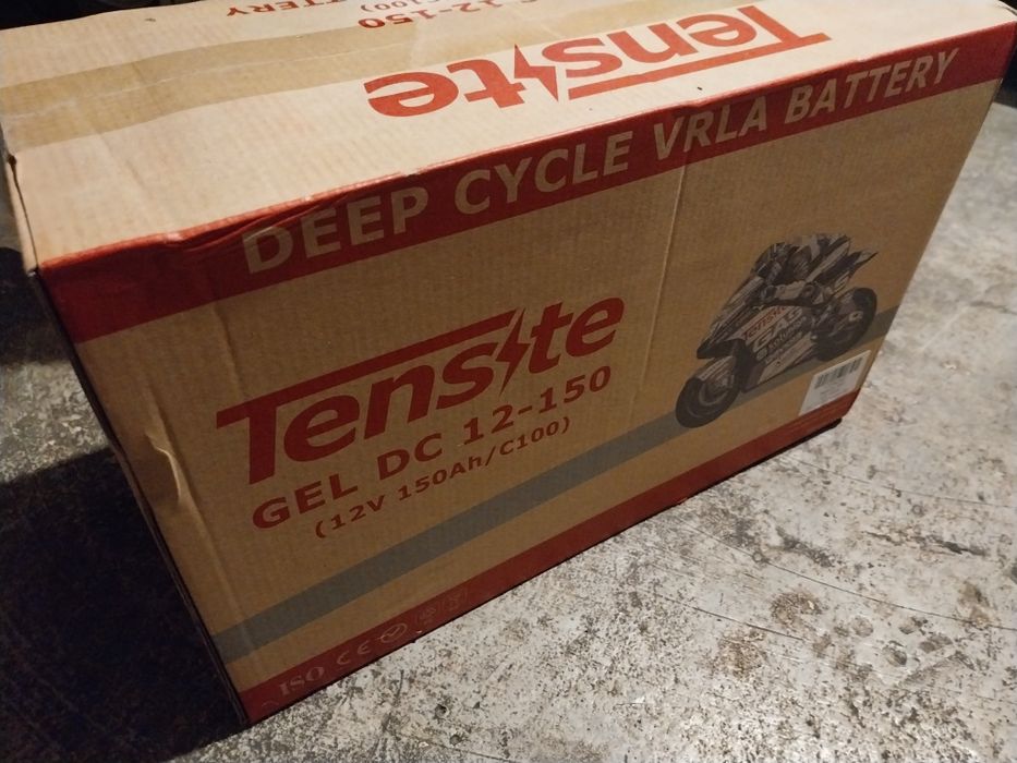 Bateria gel 150ah 12v vrla deep cycle