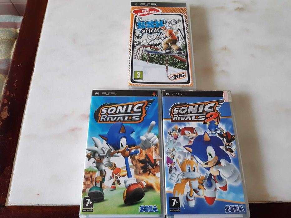 3 Jogos PSP, como novos