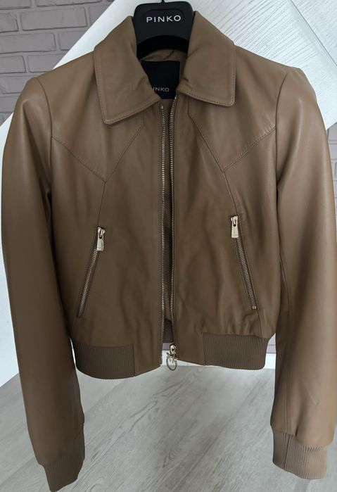 Шкіряна куртка Pinko