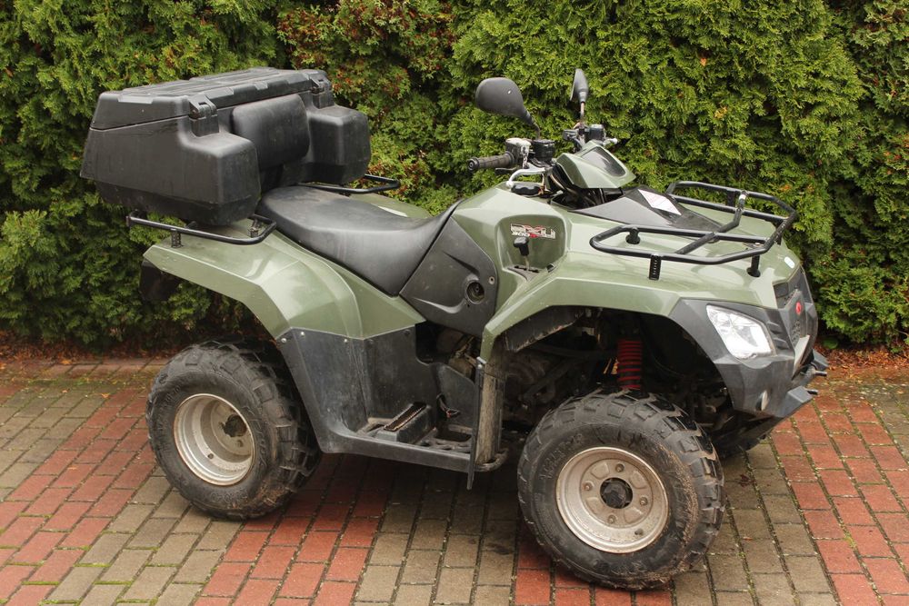 Quad KYMCO 300 Homologacja wał kardana kufer raty transport
