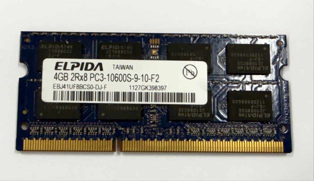 Módulo de memória RAM SO-DIMM DDR3 de 4 GB