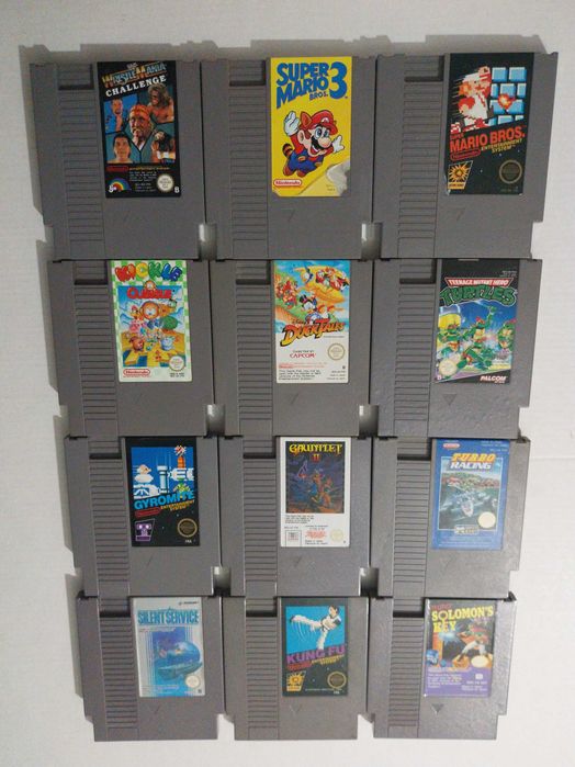 Lote jogos NES I