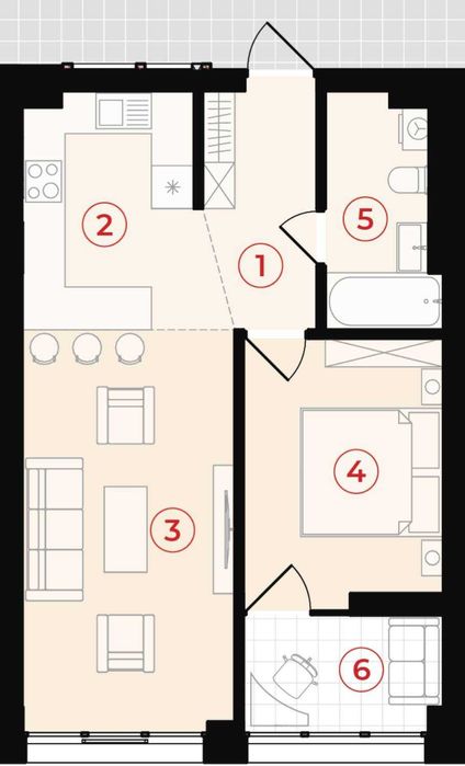 Здана 2кім в центрі, Жк Ярко Центр