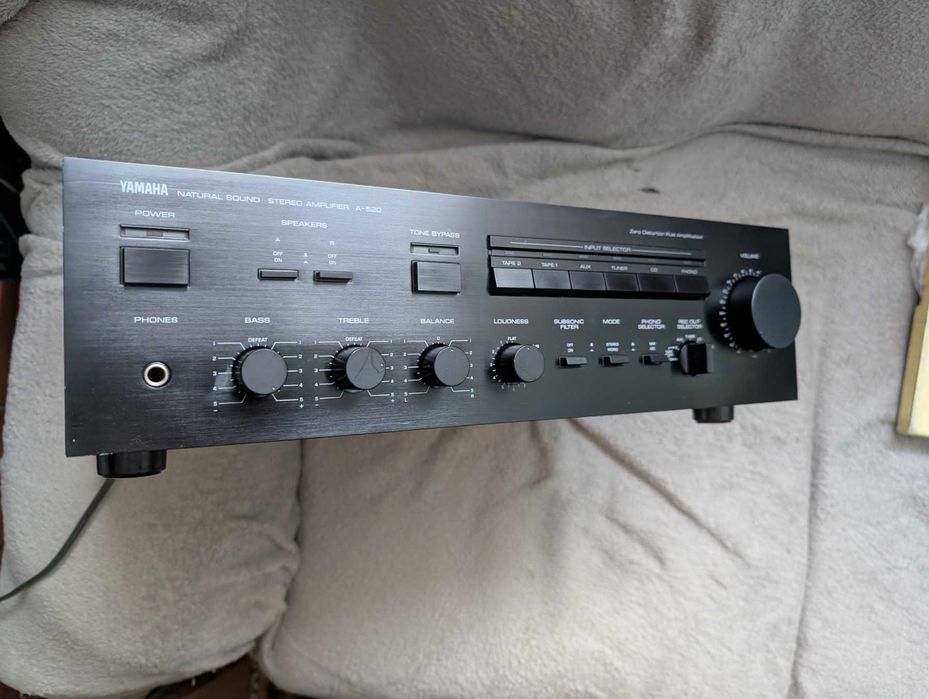 ‼️ Yamaha a520 ‼️ Аудіо підсилювач. Стан . Звук. Відео роботи