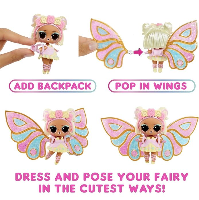 L.O.L. Surprise! Fairies Tots Dolls with Make-Your-Own Fairy