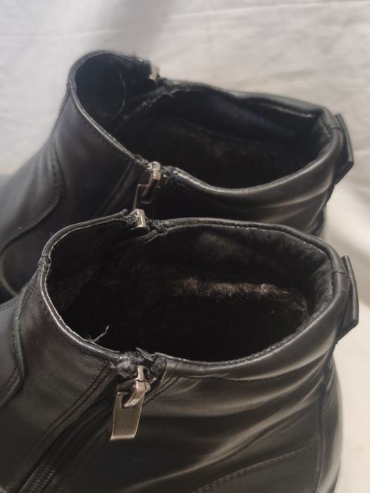 Ботинки зимние натуральная кожа на меху Италия 43рр