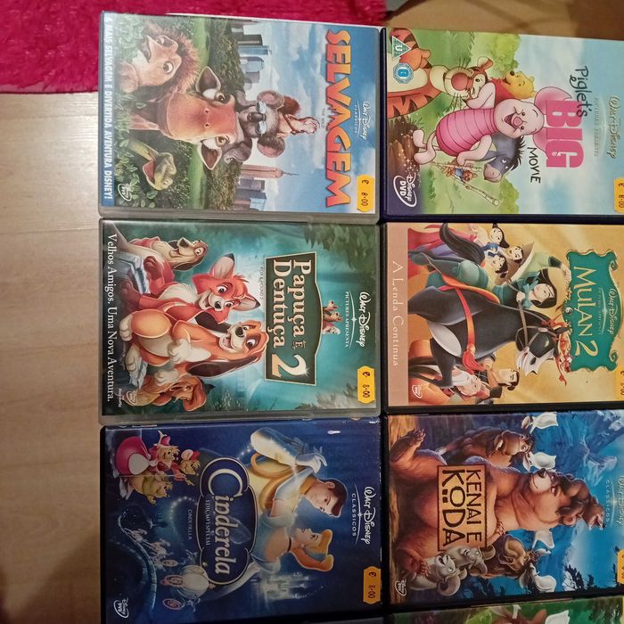 Filmes em Dvd de Animação da Walt Disney II.