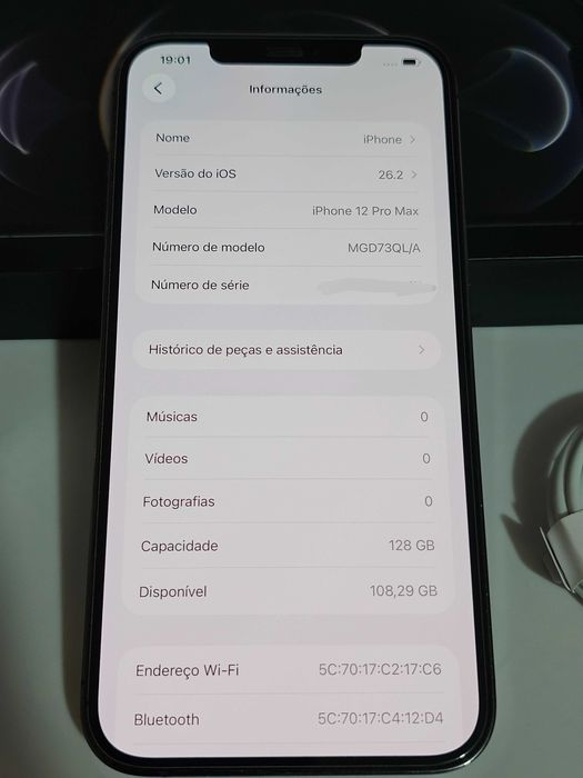 Iphone 12PRO MAX 128GB. 79% Bateria.  Excelente.