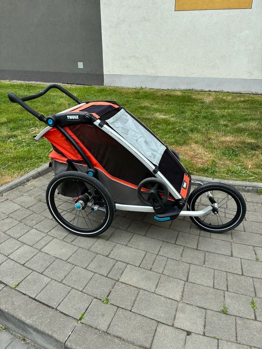 Przyczepka rowerowa thule chariot cross 1osobowa z zestawem do biegania