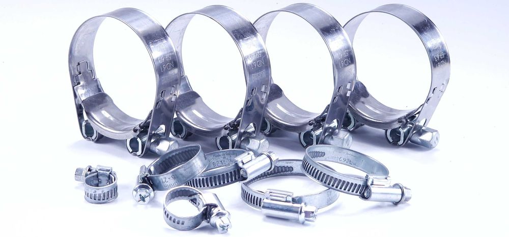 Obejma GBS opaska śrubowa metalowa opaski mostkowe zaciskowe cybant