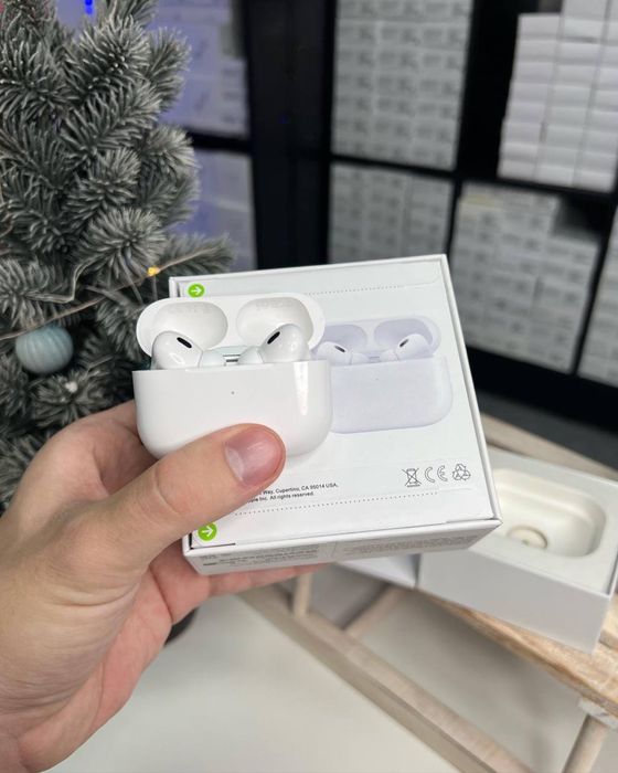 Безпровідні навушники Аірподс  pro 2 зарядка Type-C/lighting +чехол