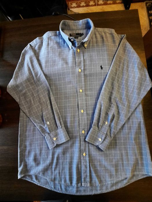 Camisa Ralph Lauren Tamanho 17 XL Flanela