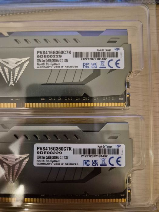 Patriot Viper Steel DDR4 16 GB 3600 MHz CL17