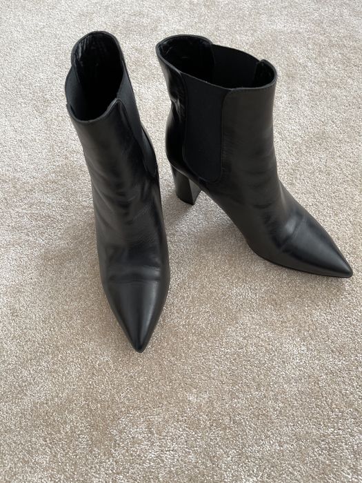 Botas altas de pele
