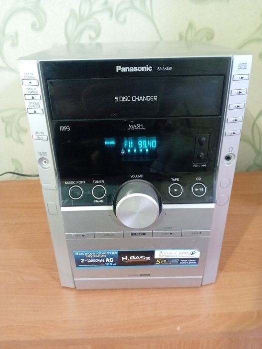 Голови музичних центрів Panasonic  SA-AK18 та SA-AK250