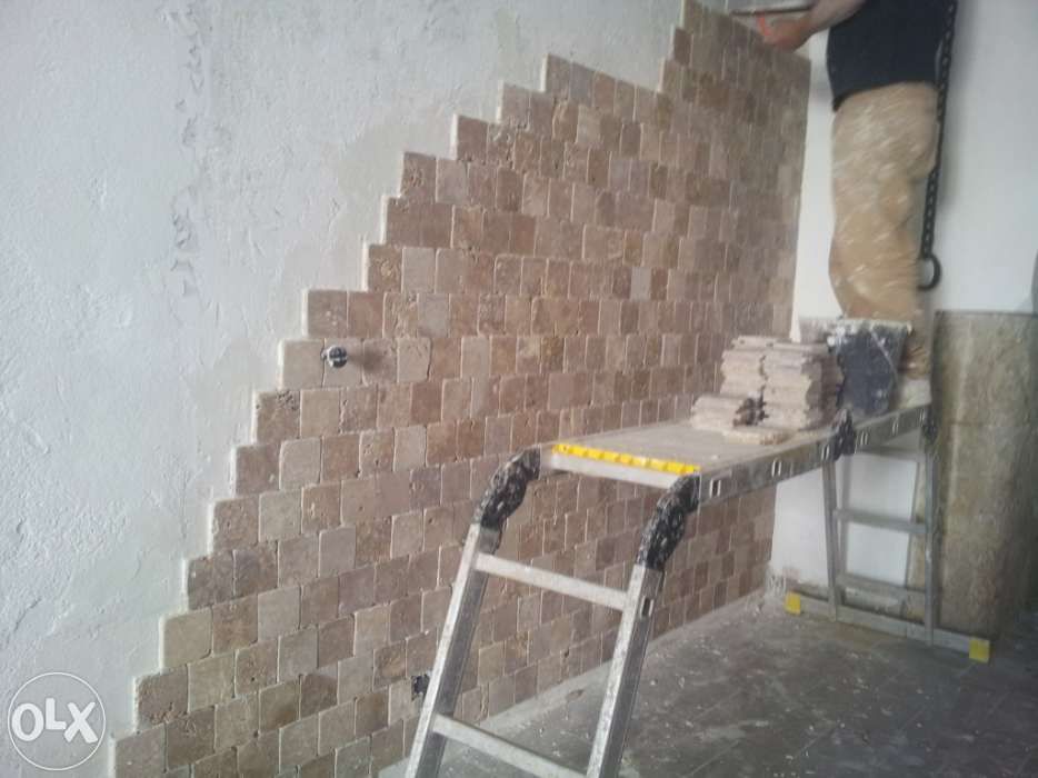 Travertino 10x10 para paredes